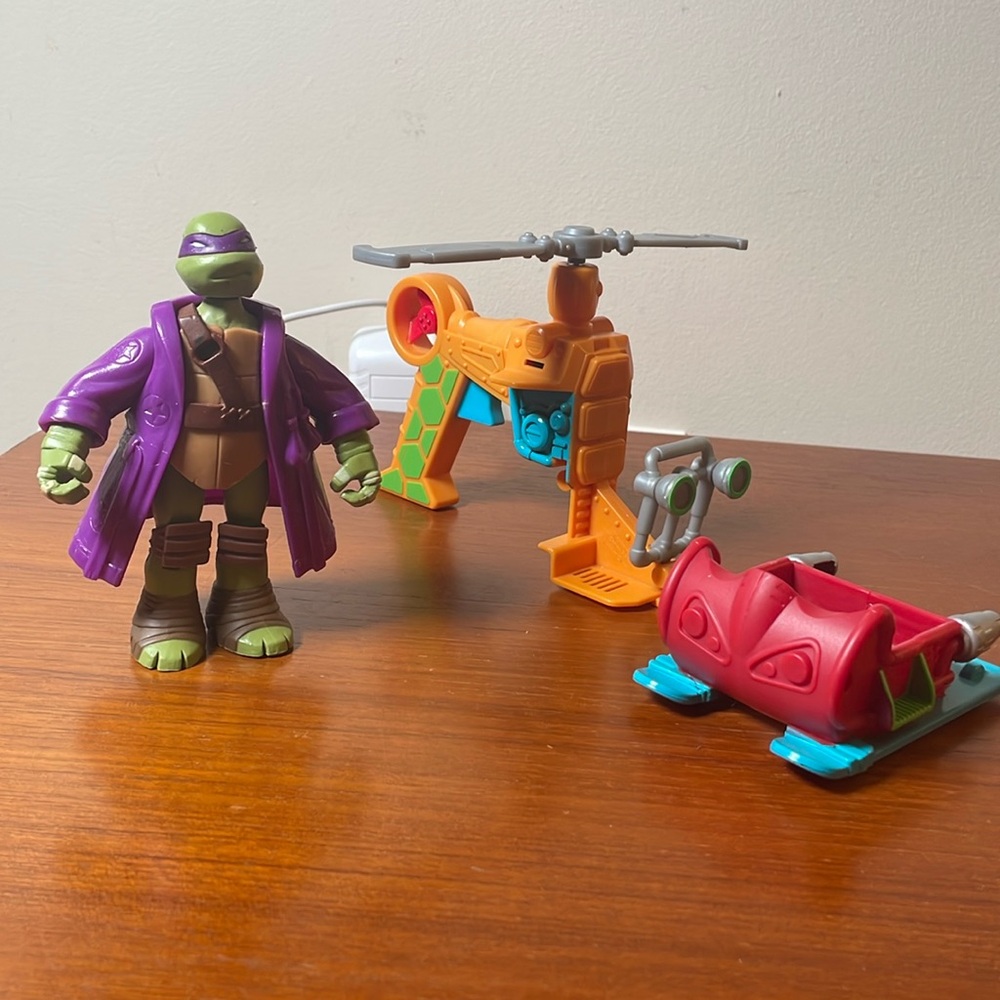 Lot of Teenage Mutant Ninja Turtle TMNT Vintage action figure Toys